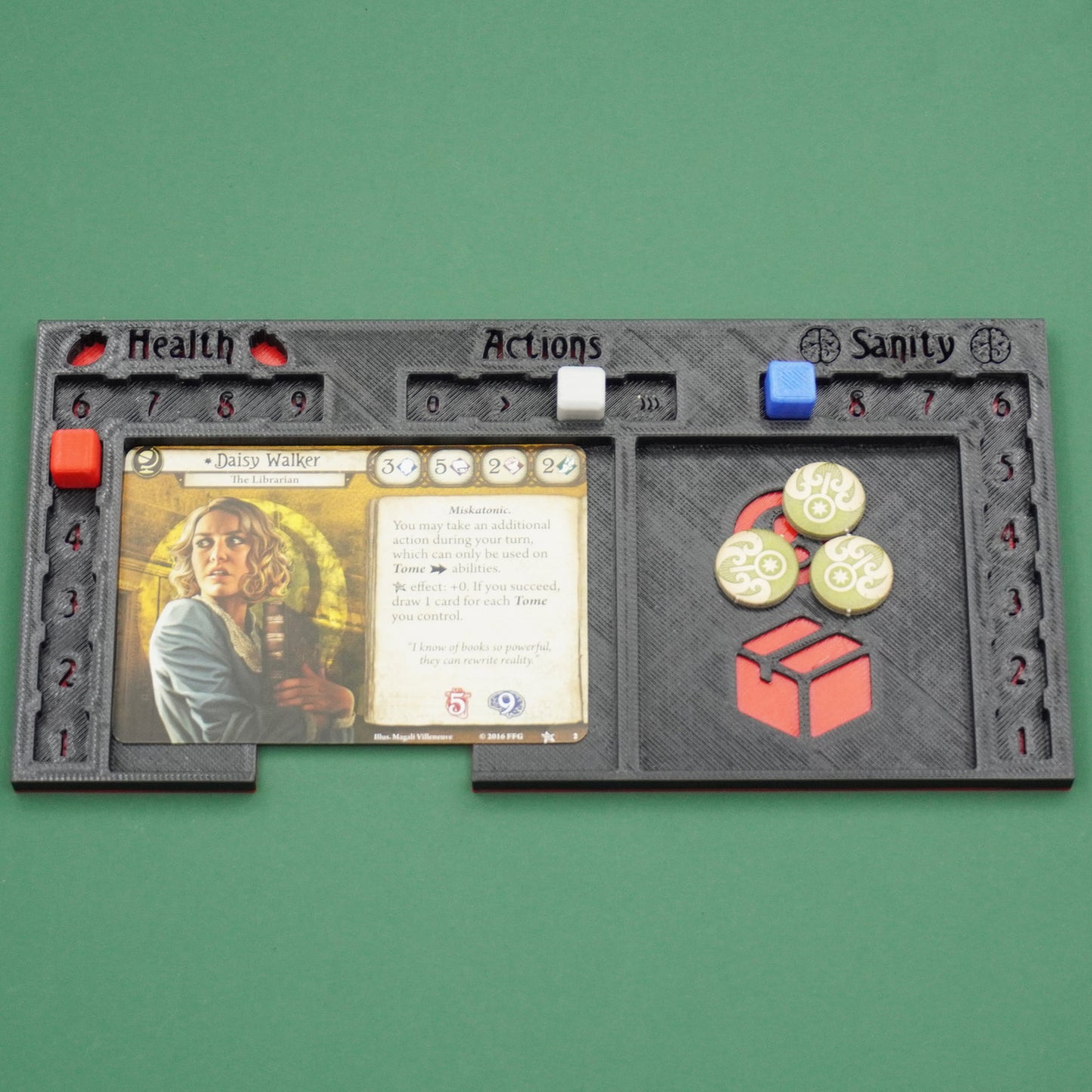 Arkham Horror LCG Investigator Tray