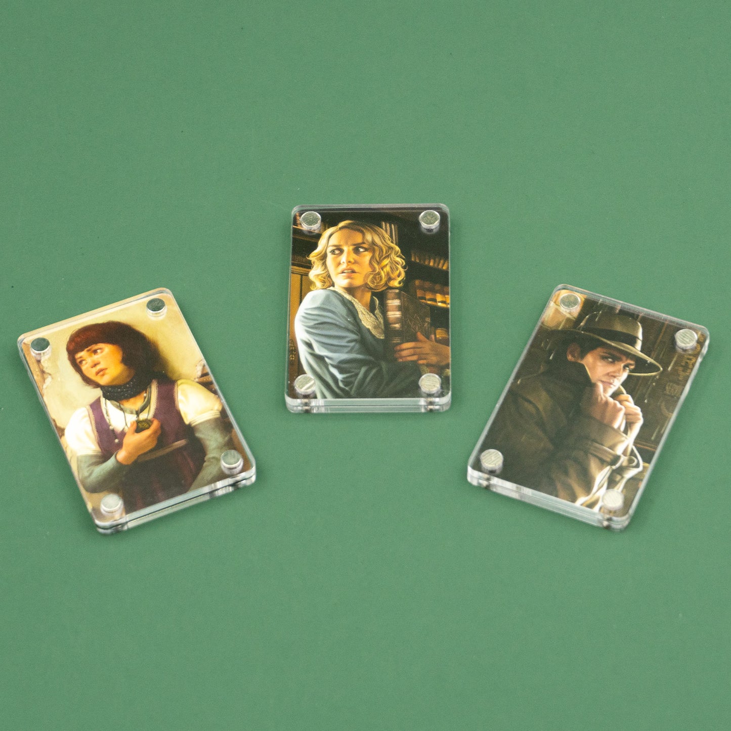 5pcs Magnetic Acrylic Investigator Protector for Arkham Horror LCG