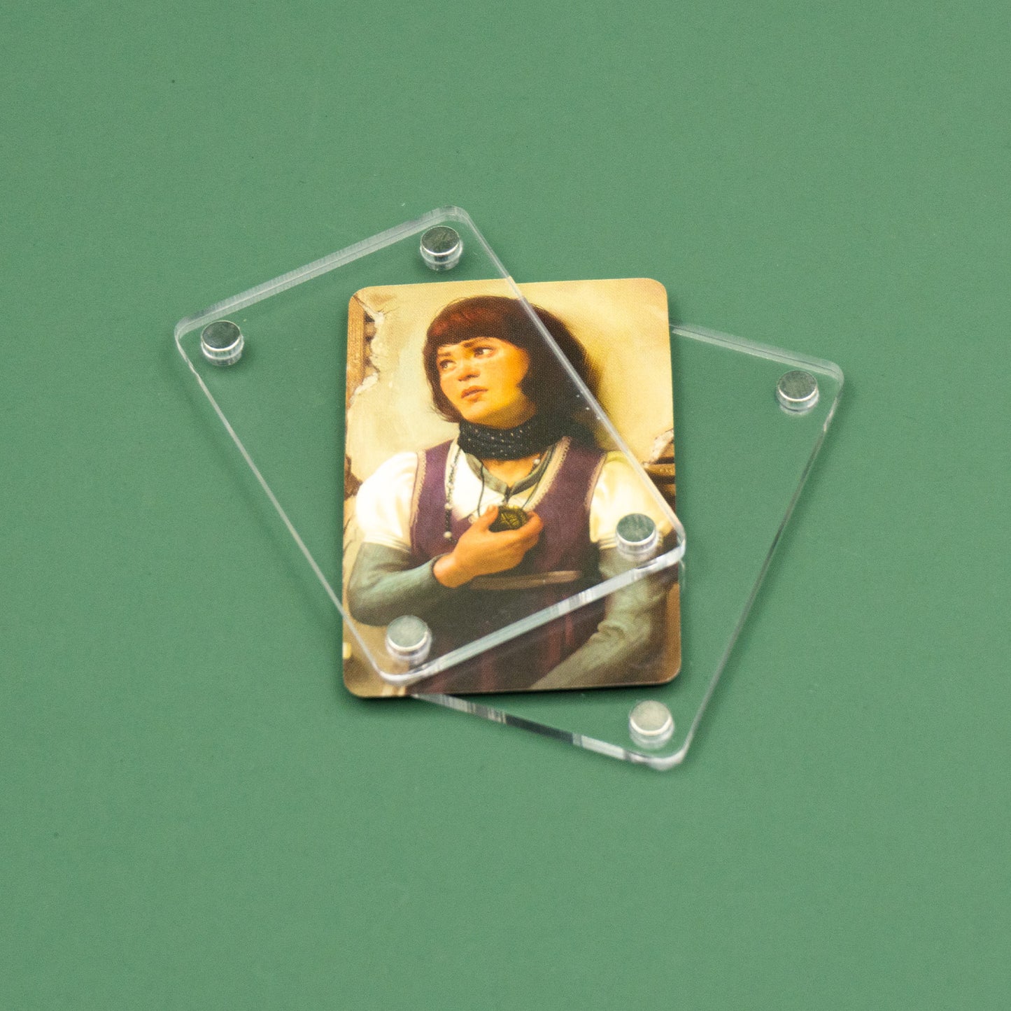 5pcs Magnetic Acrylic Investigator Protector for Arkham Horror LCG