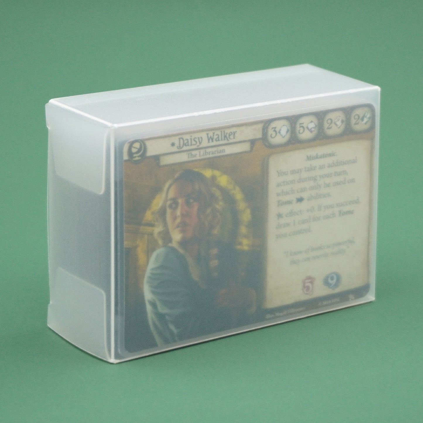 5pcs Thicken PVC Card Box for Arkham Horror LCG