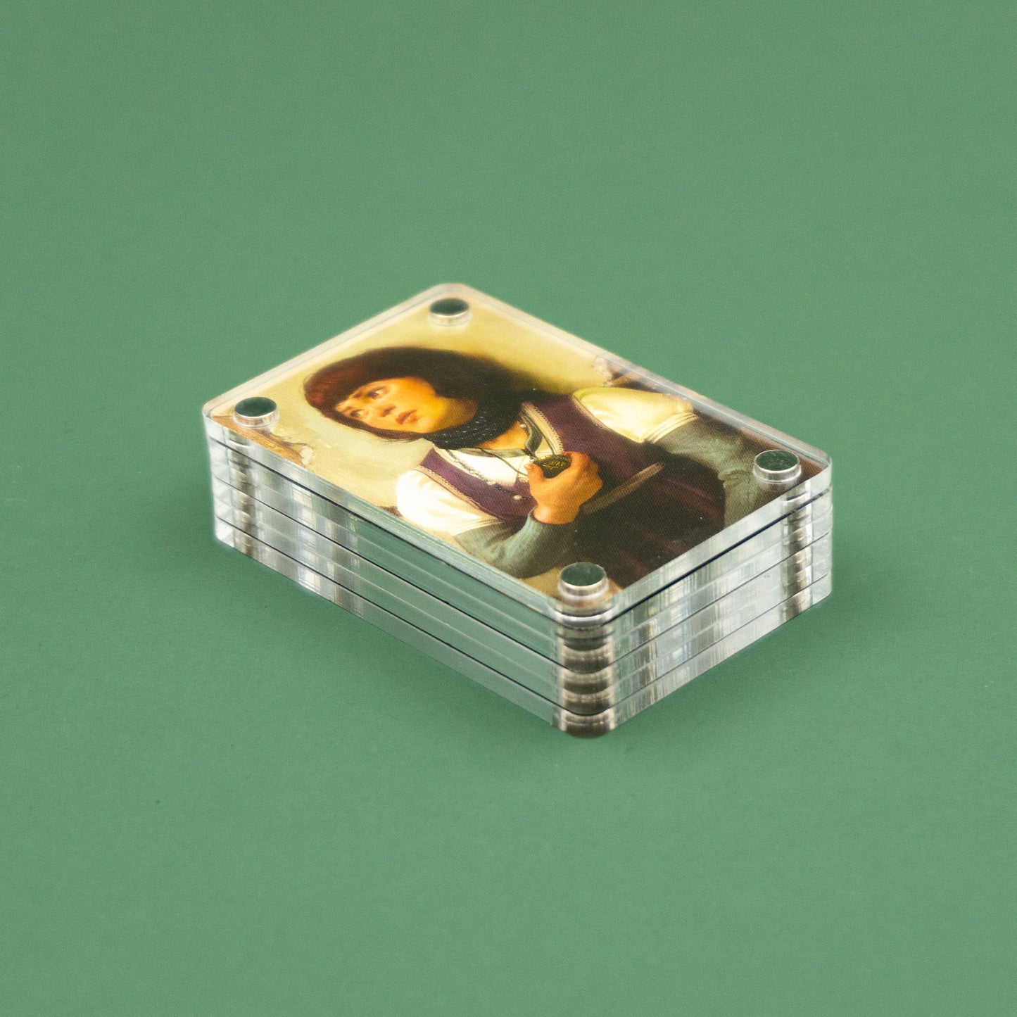 5pcs Magnetic Acrylic Investigator Protector for Arkham Horror LCG