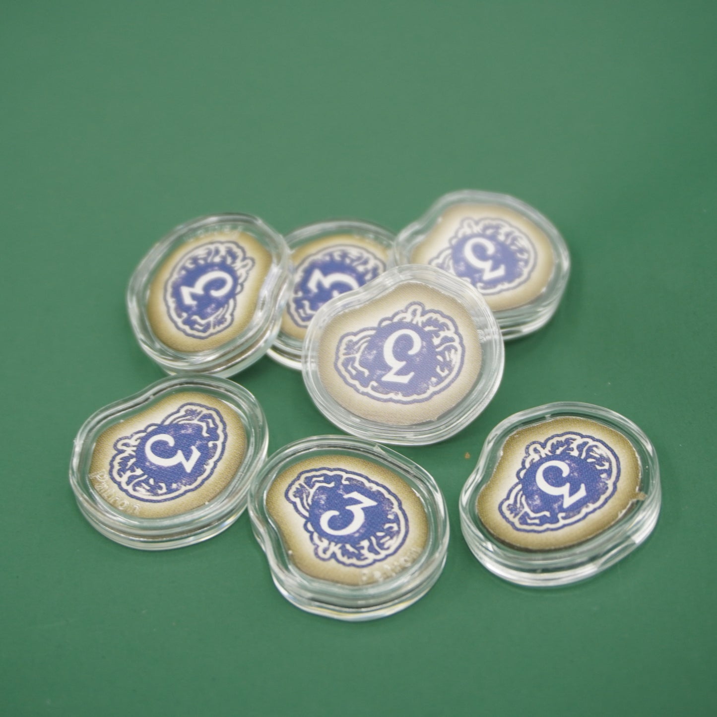 Arkham Horror LCG Token Protectors (Full set, including damage, horror, resource, clue/doom and chaos token sleeves)