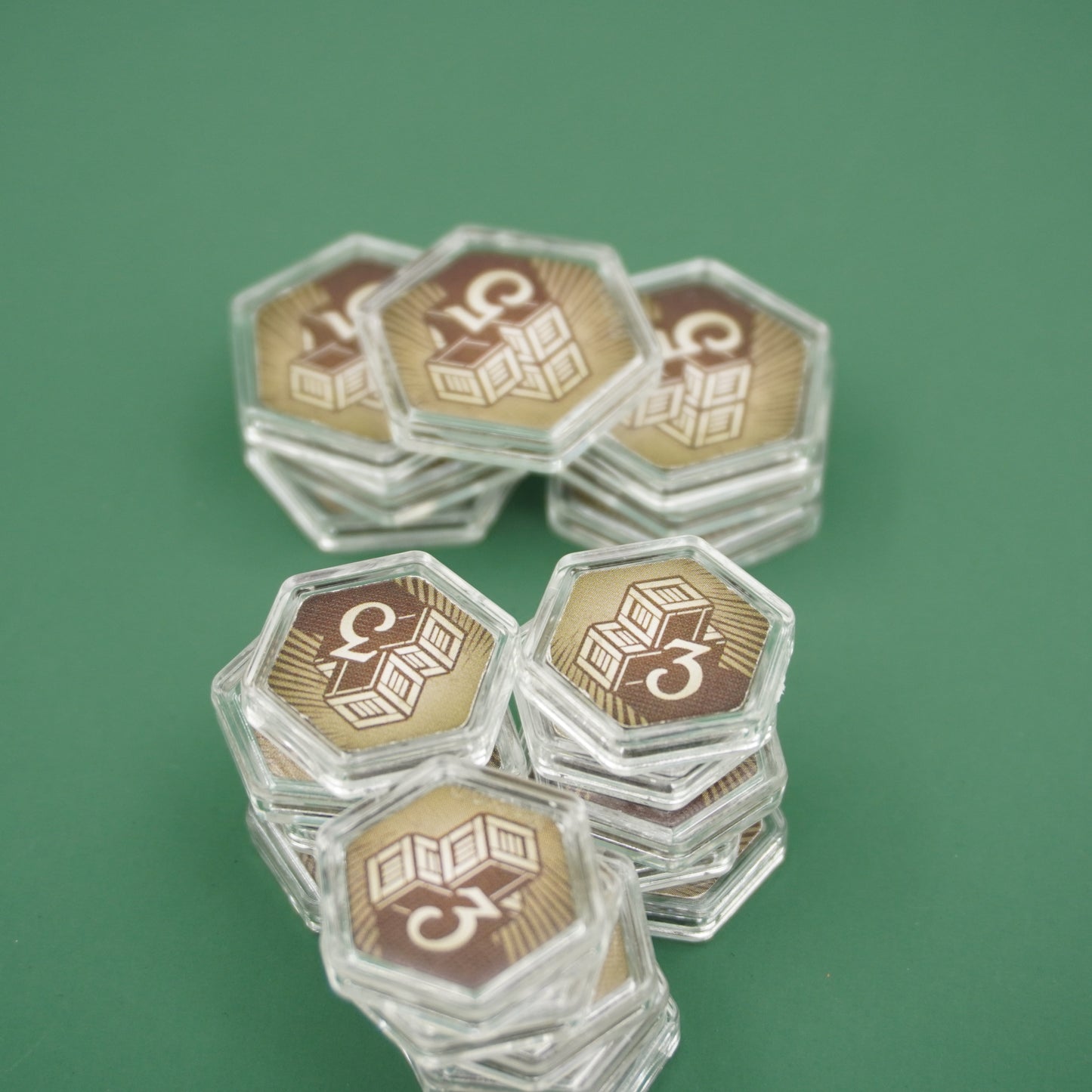 Arkham Horror LCG Token Protectors (Full set, including damage, horror, resource, clue/doom and chaos token sleeves)