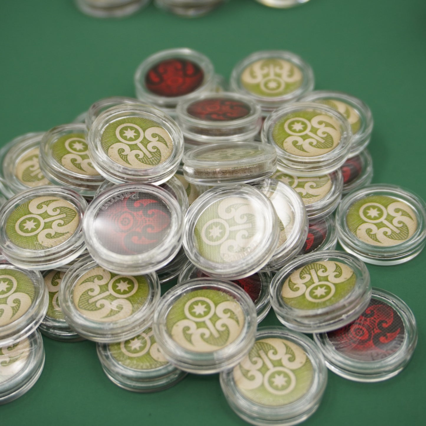 Arkham Horror LCG Token Protectors (Full set, including damage, horror, resource, clue/doom and chaos token sleeves)