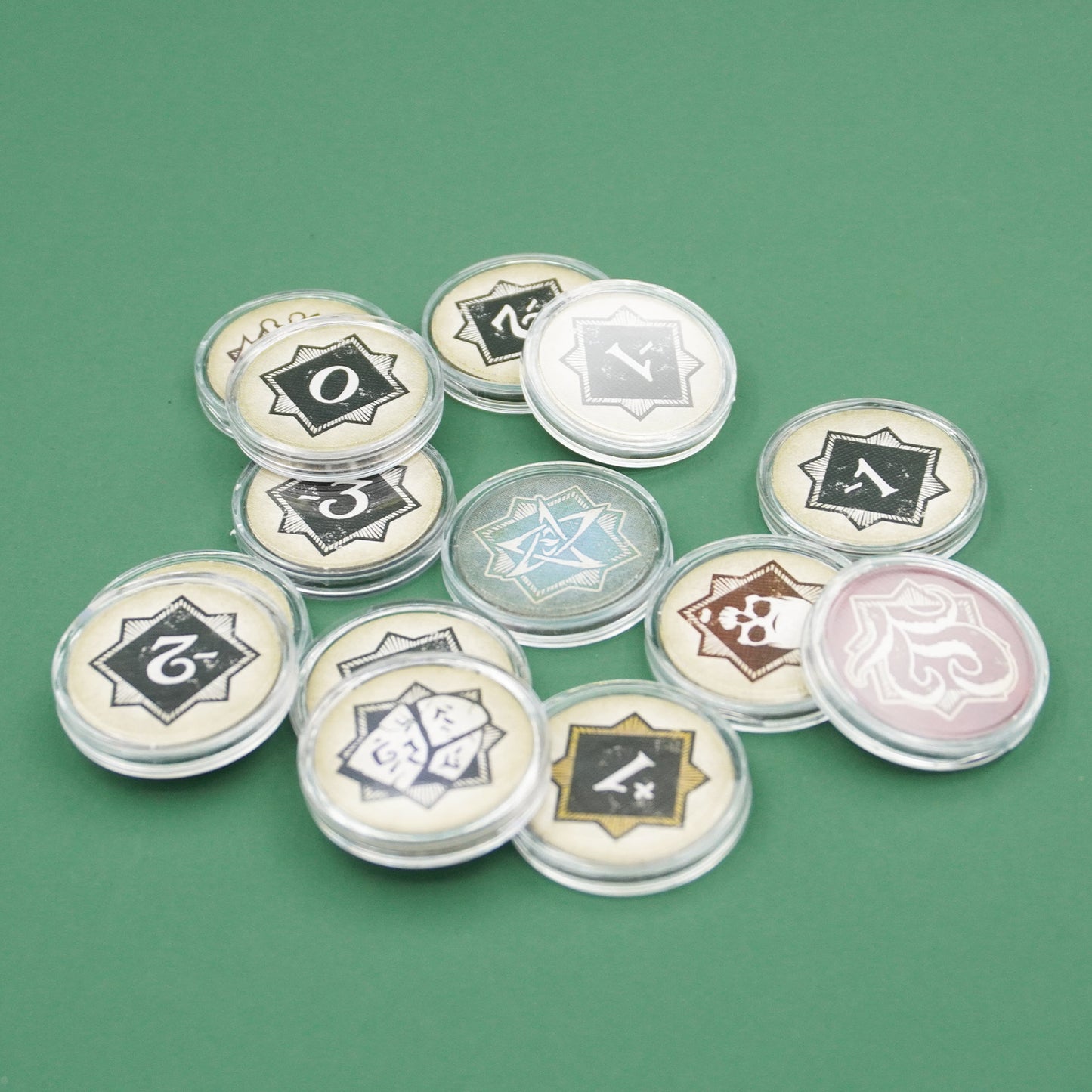 Arkham Horror LCG Chaos Token Clear Protectors