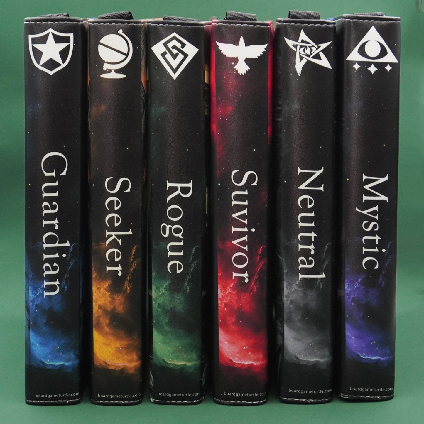 Arkham Horror LCG Player Cards Binder (6 Classes) with 180 Detachable Pages (30/each) - Small Defects