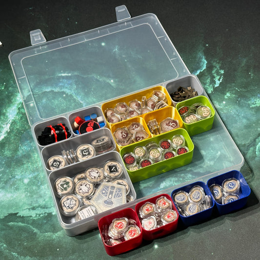 Arkham Horror LCG Token Protectors (Full set) & Token Trays with Box