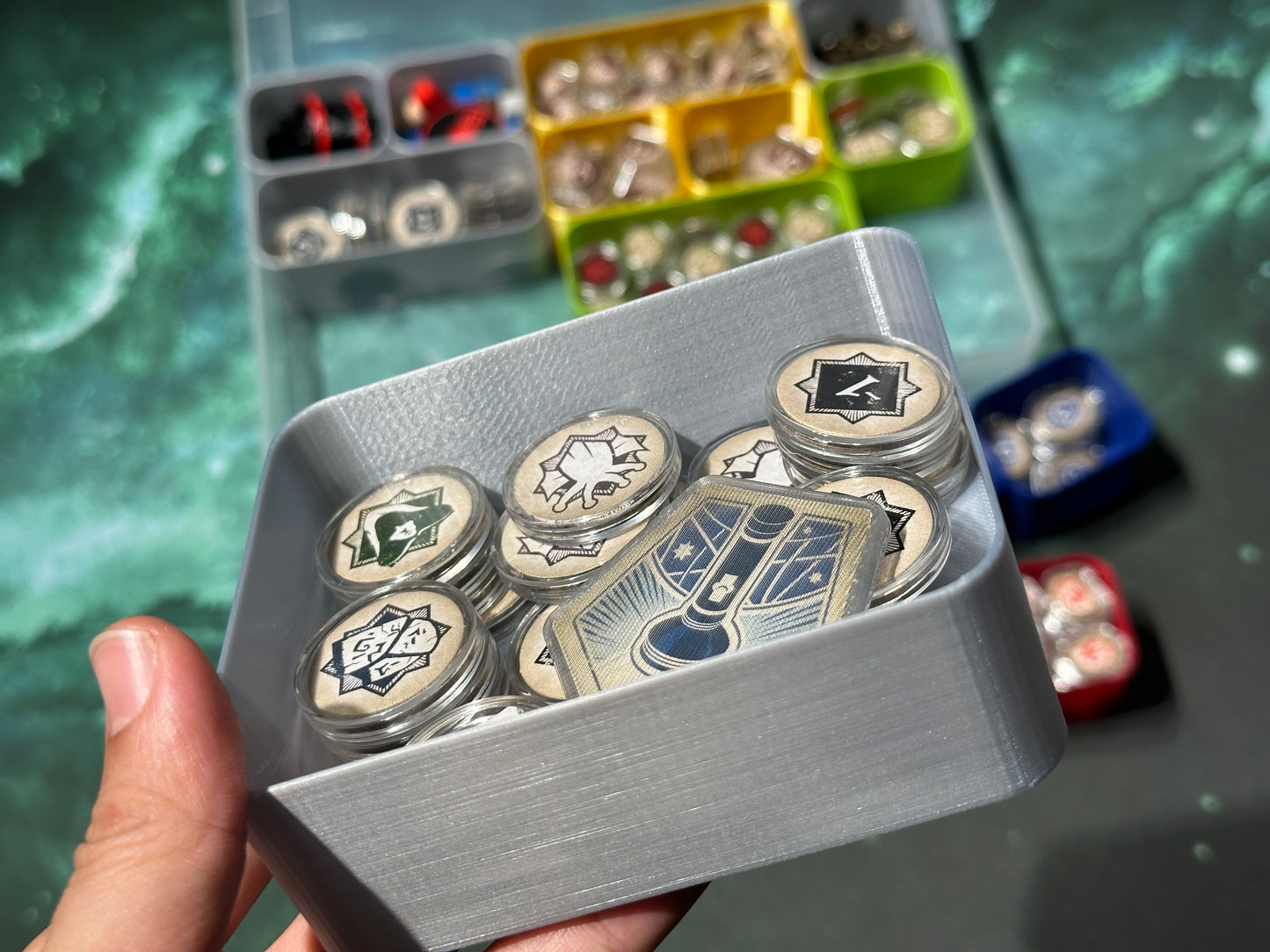 Arkham Horror LCG Token Protectors (Full set) & Token Trays with Box