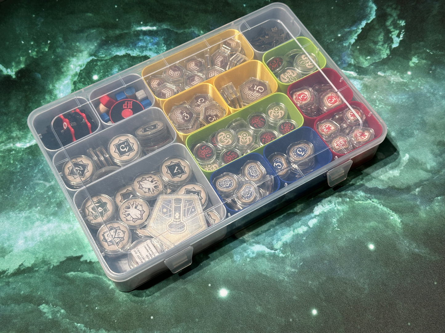 Arkham Horror LCG Token Protectors (Full set) & Token Trays with Box